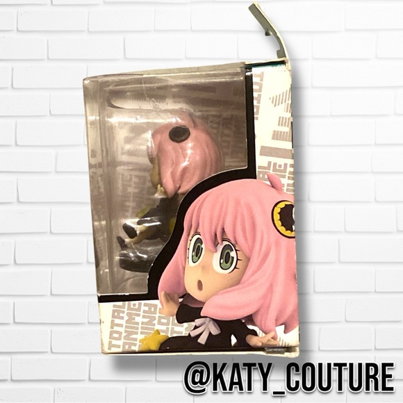 JAZWARES TOTAL ANIME SPY FAMILY ANYA FORGER WINDOW BOX 5CM FIGURE, NIB. - Picture 9 of 10